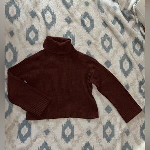 Western Turtle neck sweater & matching skirt